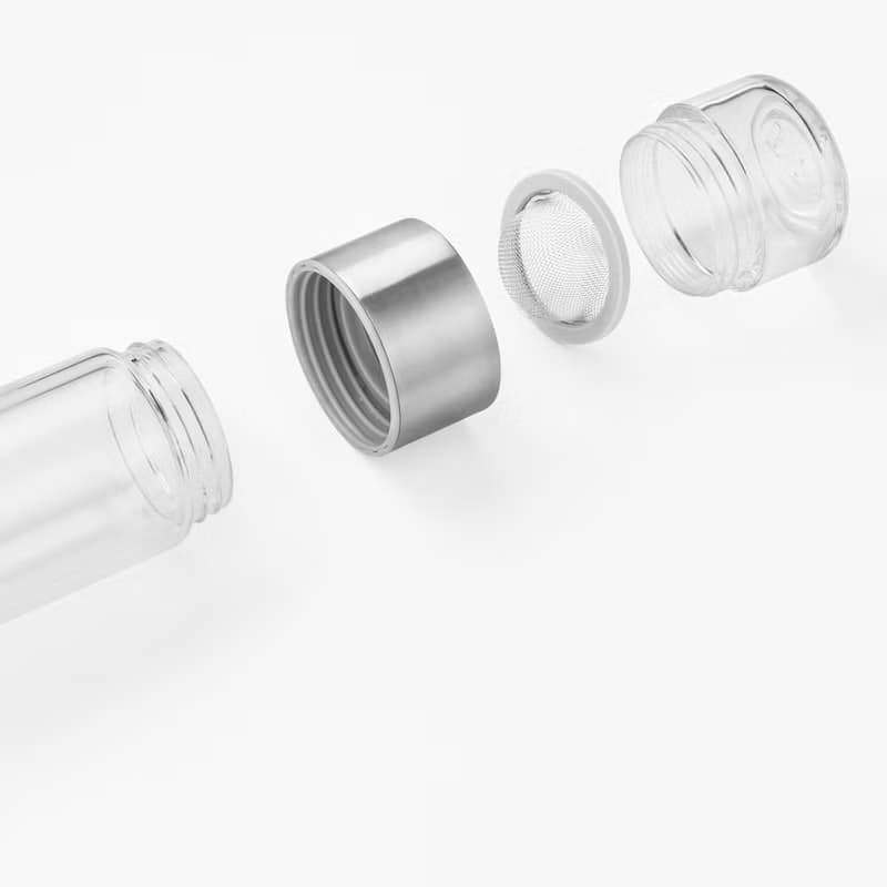 【外用泡茶杯】雙層玻璃泡茶杯 櫻花/桃花/紫藤花 200ml 母親節
