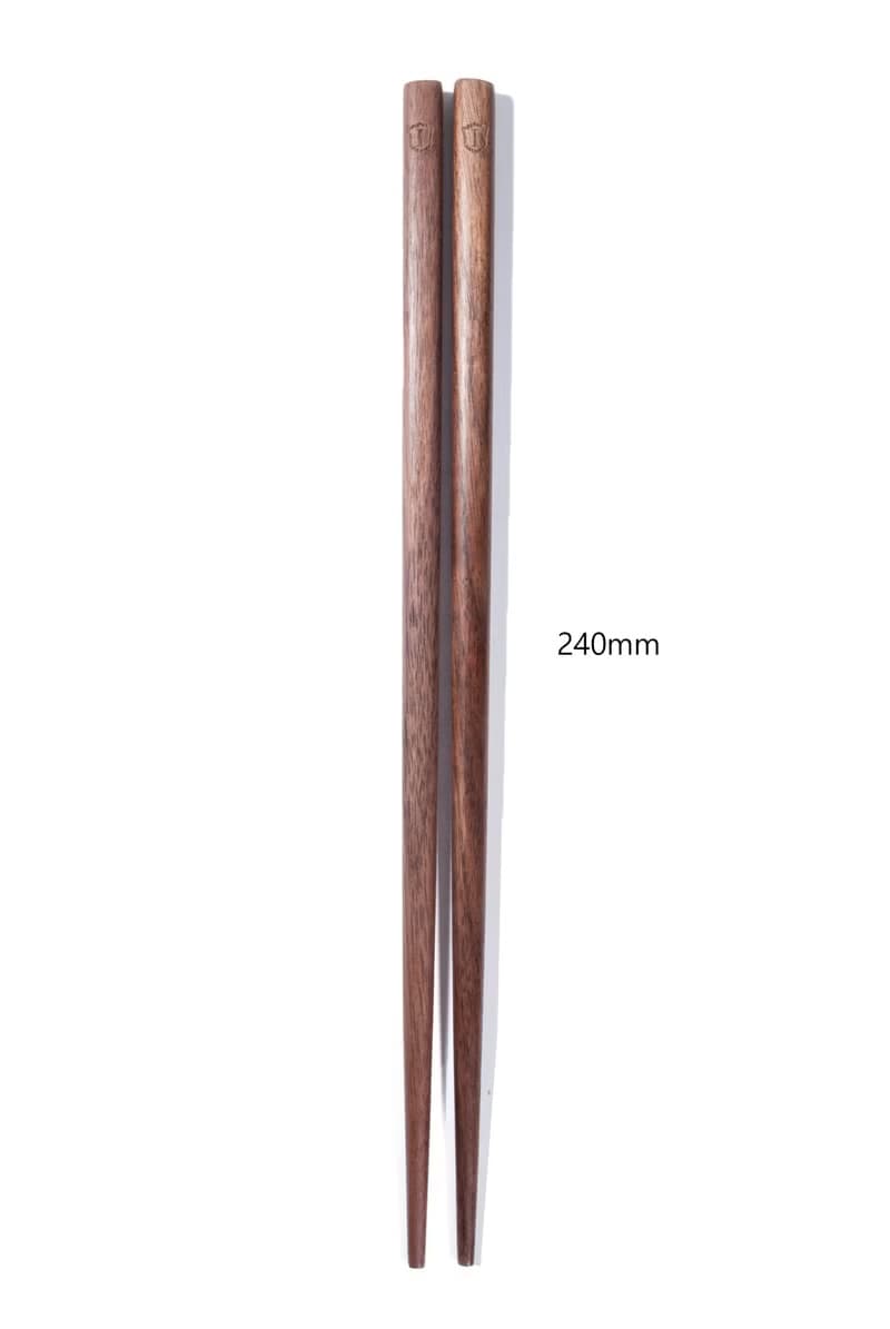 Islandoffer島嶼製作 實木黑胡桃木筷子5對 木系餐具 (一套)