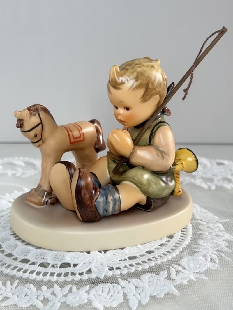 德國頂級瓷偶Hummel收藏中古手工手繪喜姆娃娃/一等品