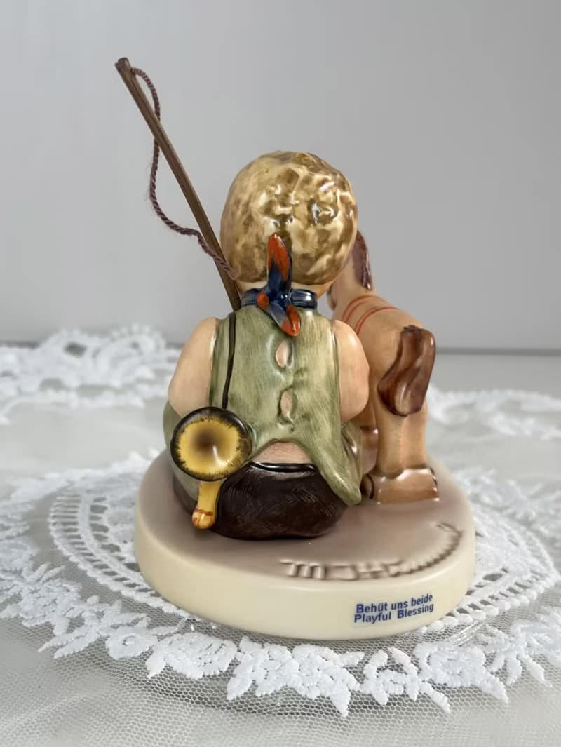 德國頂級瓷偶Hummel收藏中古手工手繪喜姆娃娃/一等品