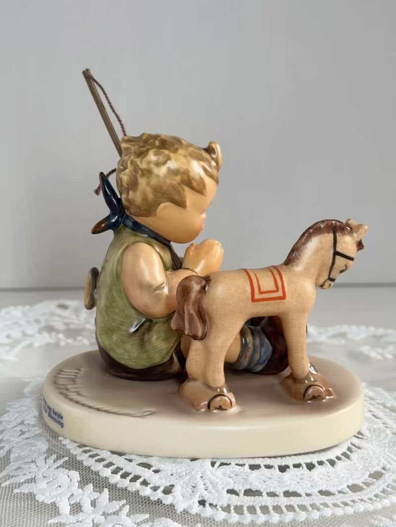 德國頂級瓷偶Hummel收藏中古手工手繪喜姆娃娃/一等品