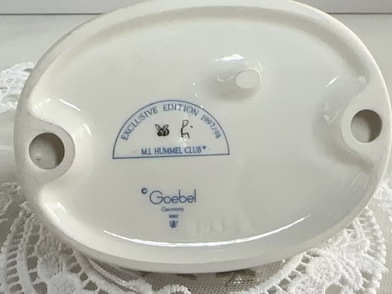 德國頂級瓷偶Hummel收藏中古手工手繪喜姆娃娃/一等品