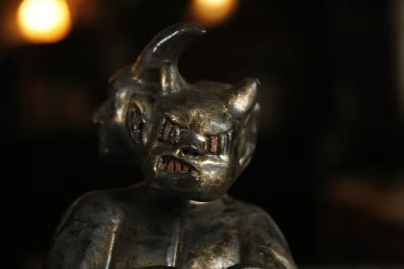 三重邪惡惡魔 (雕塑 陶瓷 收藏)