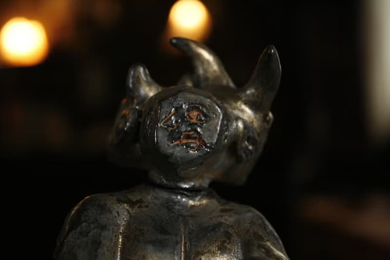 三重邪惡惡魔 (雕塑 陶瓷 收藏)