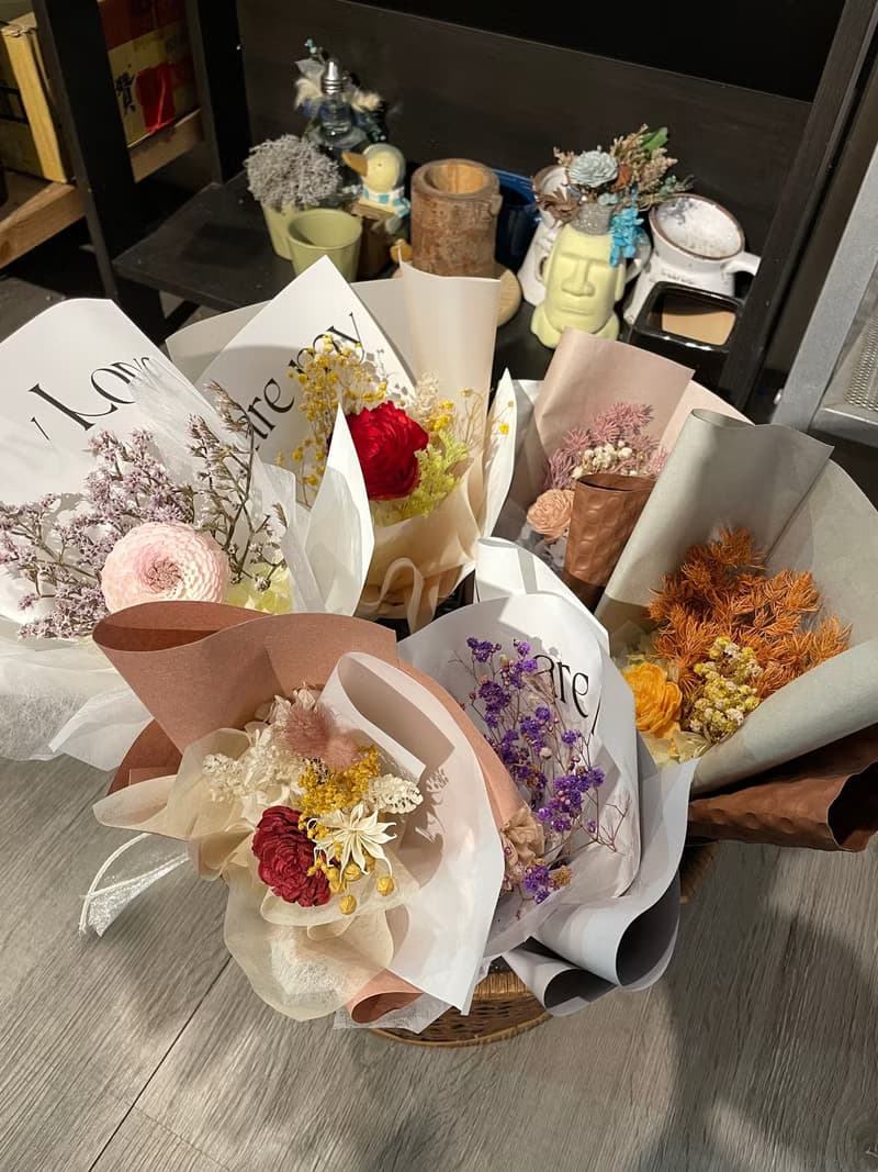 Time flower蒔花/乾燥花束/畢業季 畢業花束 情人節禮物 告白花束