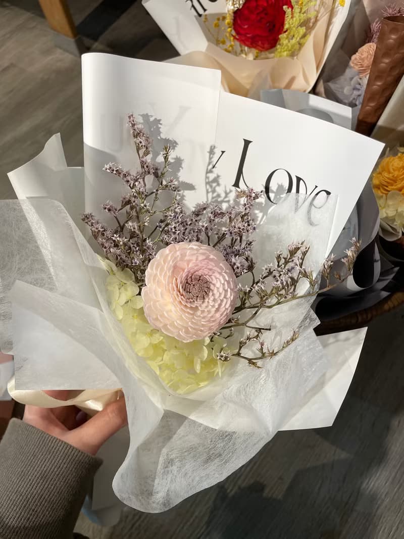 Time flower蒔花/乾燥花束/畢業季 畢業花束 情人節禮物 告白花束