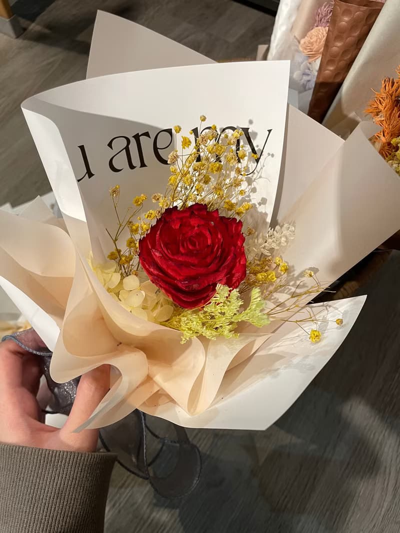 Time flower蒔花/乾燥花束/畢業季 畢業花束 情人節禮物 告白花束