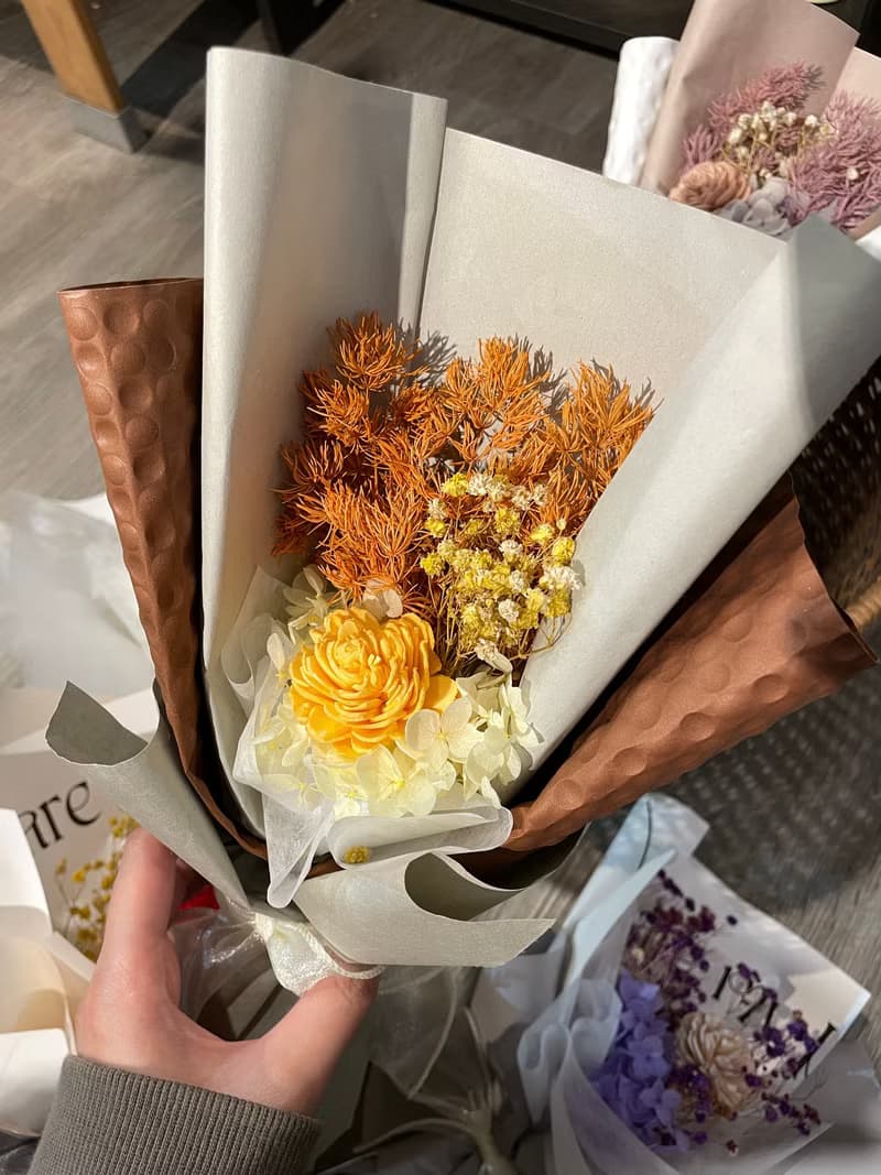 Time flower蒔花/乾燥花束/畢業季 畢業花束 情人節禮物 告白花束