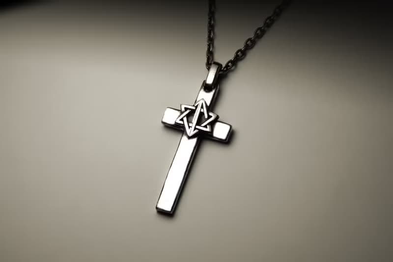 鏤空星星十字架項鍊