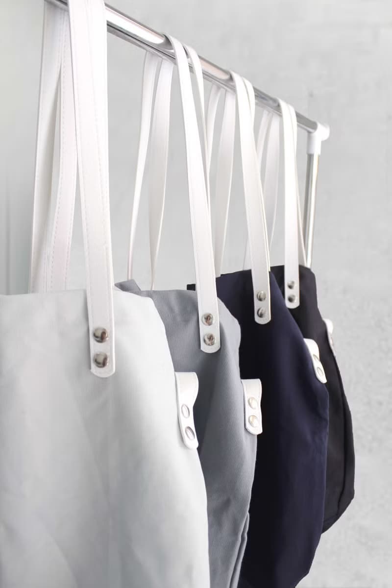 白色 帆布托特包 - Signature Tote