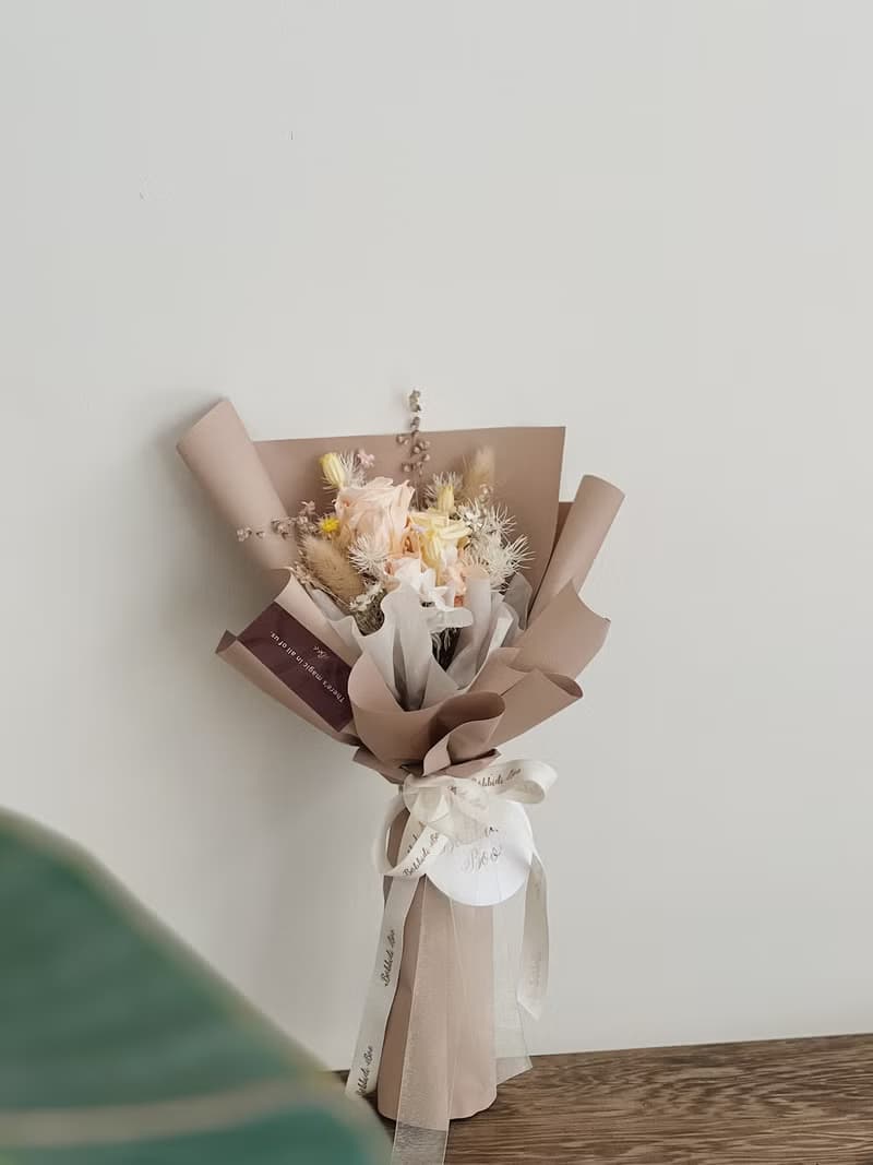 【永生玫瑰花花束】• 情人節/永生玫瑰花/永生玫瑰花花束/玫瑰花