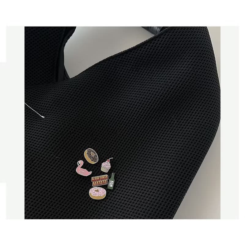 CHOCO DONUT PIN BADGE BROOCH