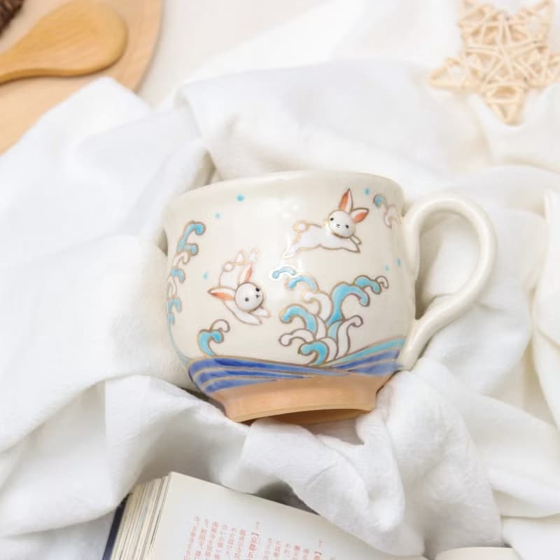 京燒立體馬克杯 - 波兔