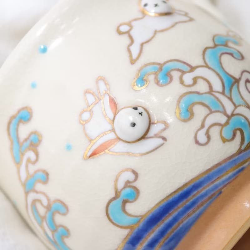 京燒立體馬克杯 - 波兔