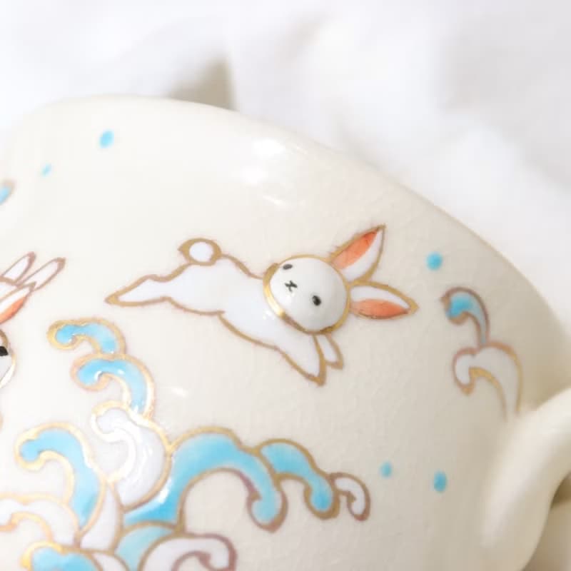 京燒立體馬克杯 - 波兔