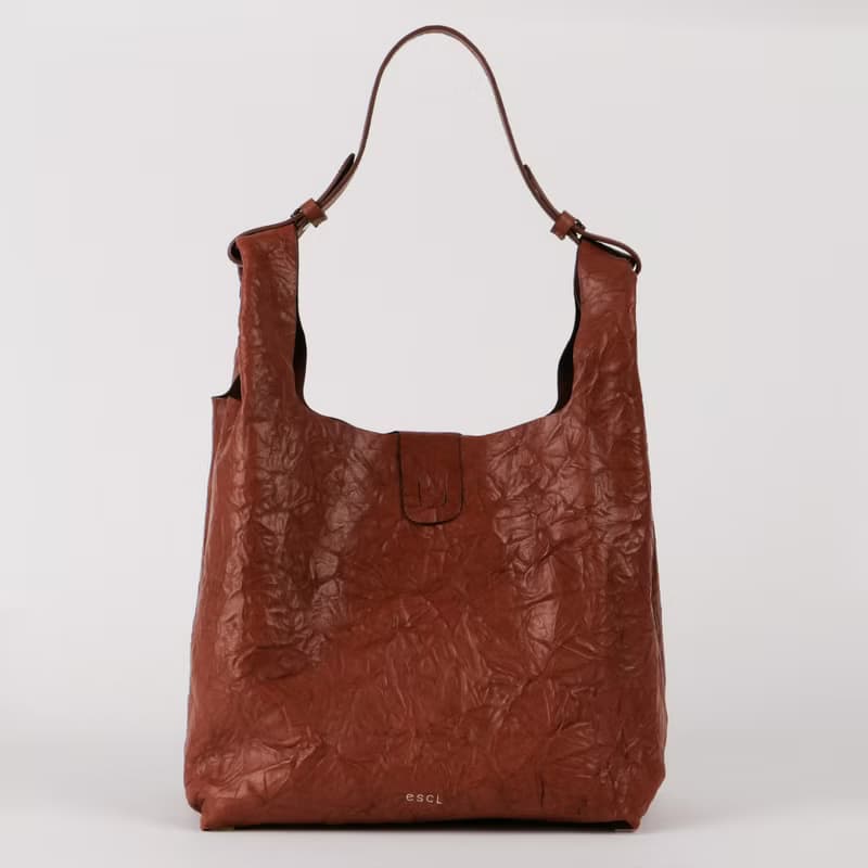 Usual Bag M (유주얼 백 미듐) Brown_Sheep Crinkle
