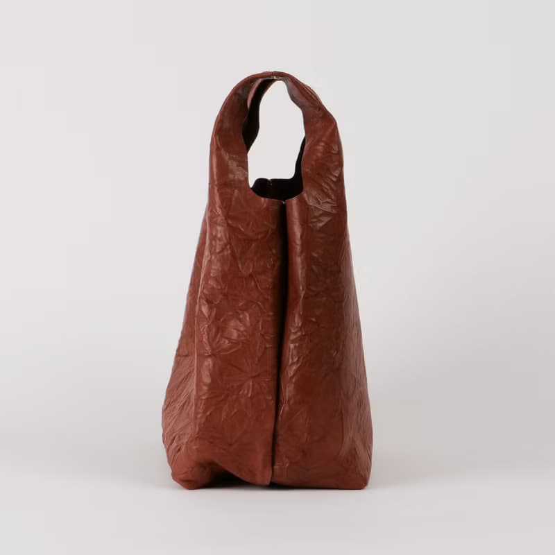 Usual Bag M (유주얼 백 미듐) Brown_Sheep Crinkle
