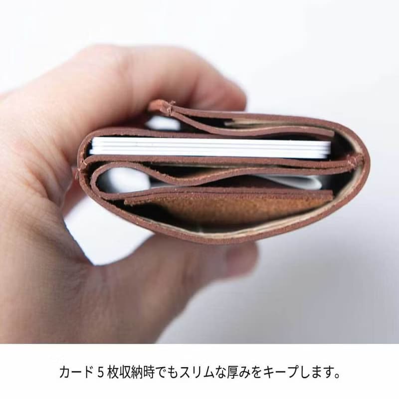 迷你三折皮夾 男女皆可用 意大利皮革 迷你款 小巧 真皮 紙鈔