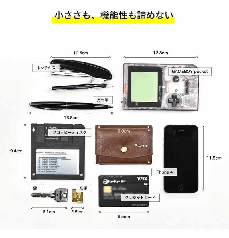 迷你三折皮夾 男女皆可用 意大利皮革 迷你款 小巧 真皮 紙鈔