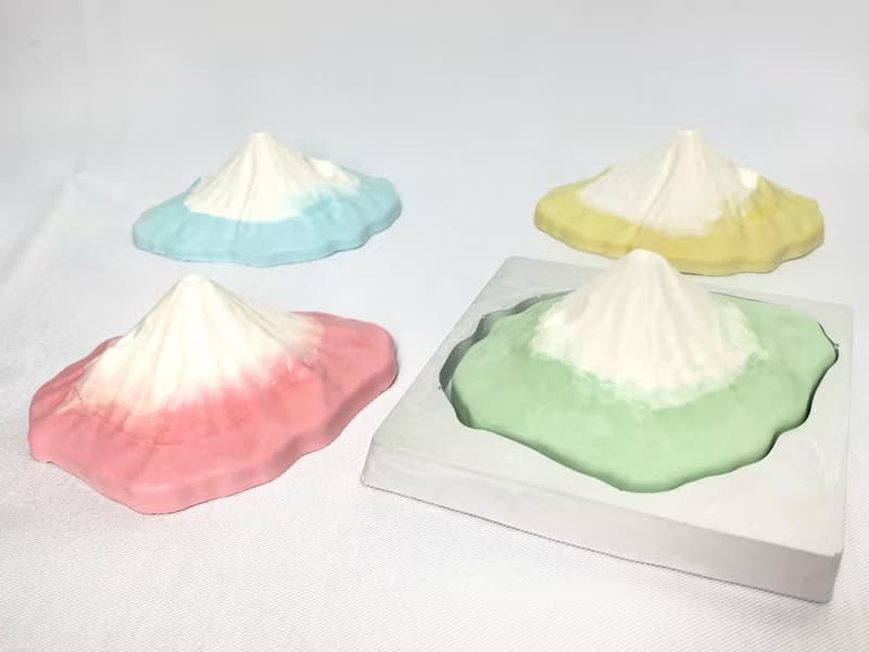 【富士山】【Fuji】手作細工 富士山擴香石 交換禮物