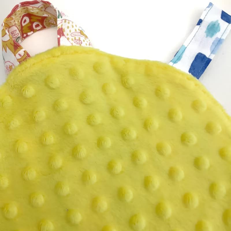 美國進立體點點布+日本純棉---安撫+感覺統合+衛生手巾