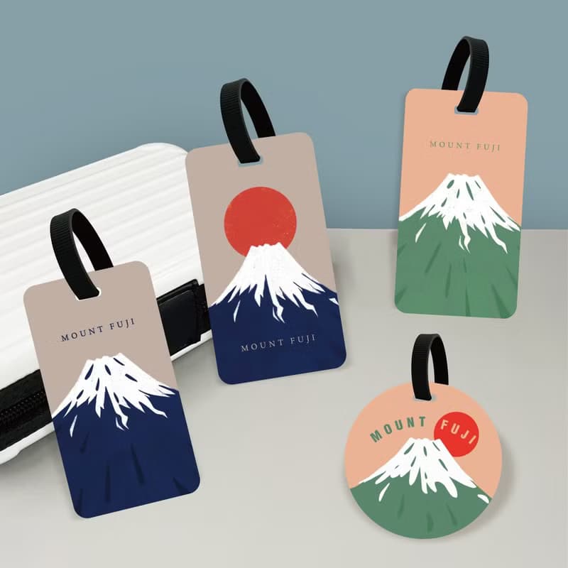 【名勝系列】_Mt.Fuji日本富士山_行李吊牌 / 背包 / 旅行 / 出國