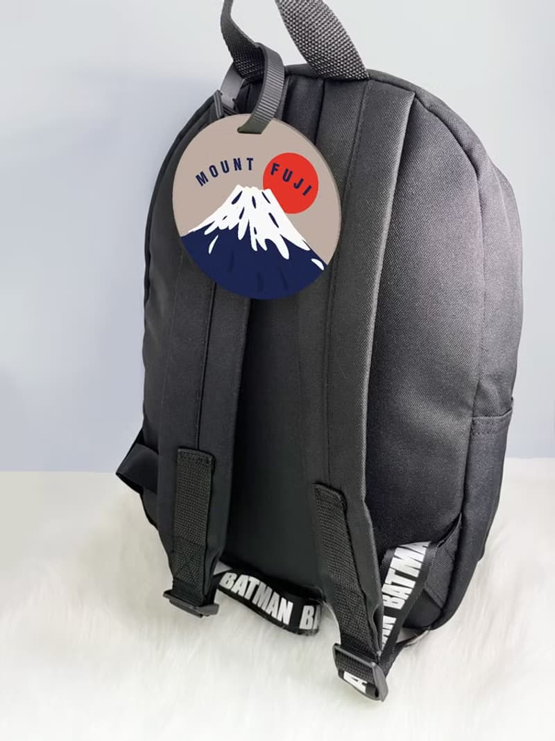 【名勝系列】_Mt.Fuji日本富士山_行李吊牌 / 背包 / 旅行 / 出國