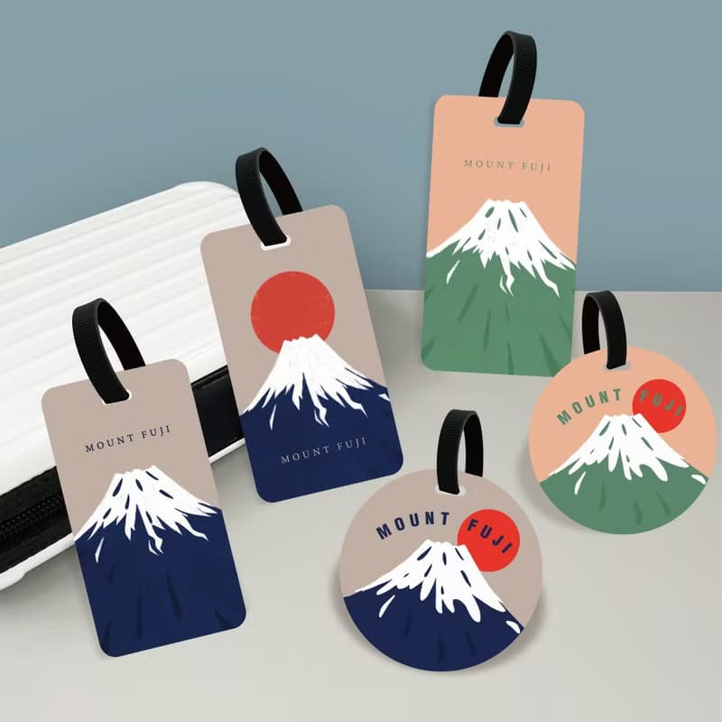 【名勝系列】_Mt.Fuji日本富士山_行李吊牌 / 背包 / 旅行 / 出國