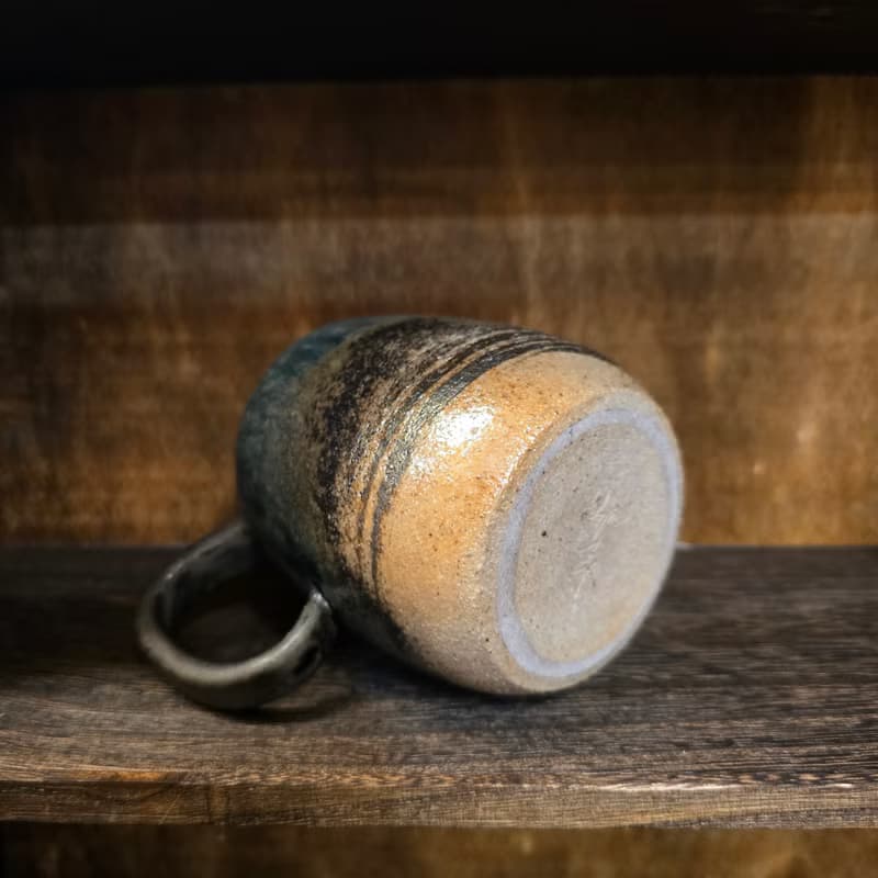 柴燒陶絞泥紋 / 奶壺 / 把手茶海 / 公道杯 / 勻杯