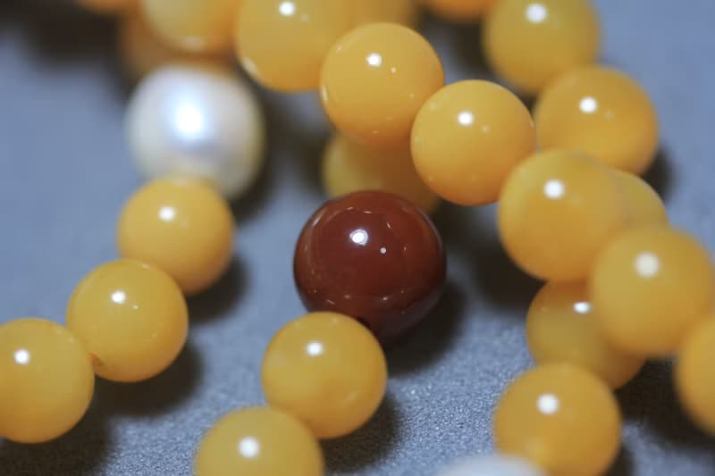 【水蜜桃手鏈】天然黃龍玉6mm 圓珠 甜蜜蜜手串送禮女款