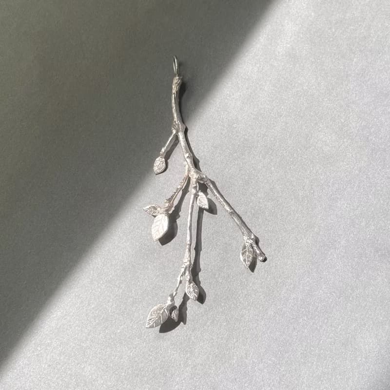 希望萌芽 925純銀 項鍊 含銀鍊