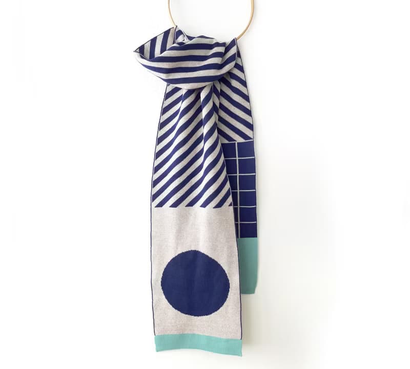 Merino wool scarf for him or her. Best quality scarves with super trendy designs