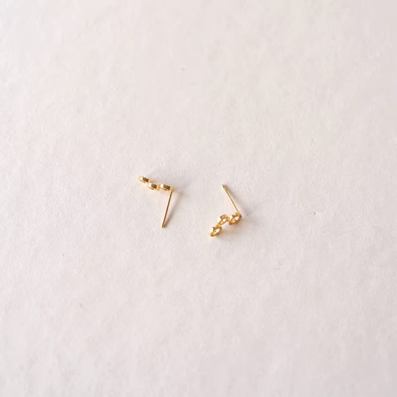 サークルパターンピアス / イヤリングクリップ