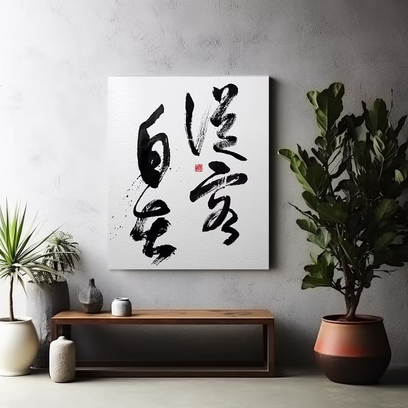 書法-無框畫 | 喬遷禮物 | 開店 | 民宿佈置 | 搬新家 | 裝飾畫