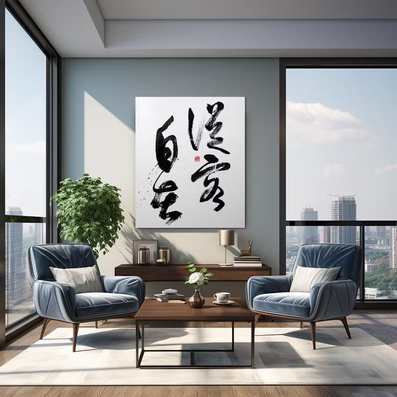 書法-無框畫 | 喬遷禮物 | 開店 | 民宿佈置 | 搬新家 | 裝飾畫