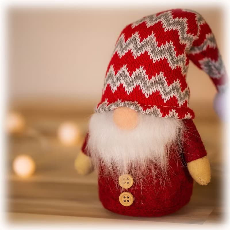 デバリエトムテ クリスマス 北欧の妖精 サンタクロース オシャレ インテリア クリスマスオーナメント お部屋のアクセント 飾り ユールトムテ xwa02-w-b
