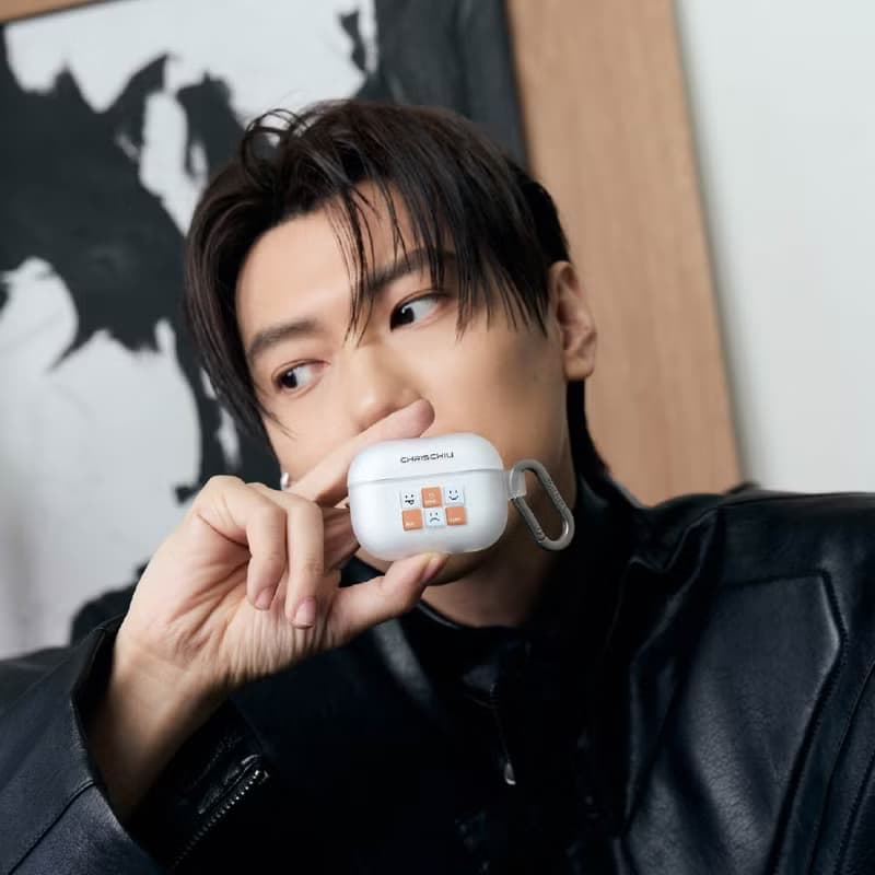 CHRISCHIU表情按鍵強悍防摔AirPods保護套