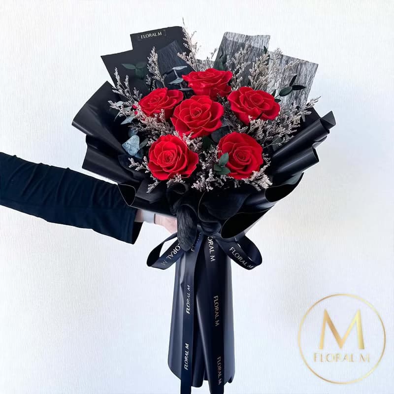 Coco Love經典永生玫瑰花束