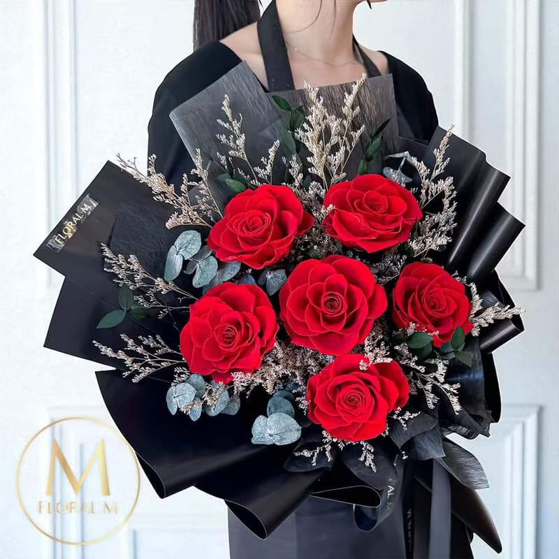 Coco Love經典永生玫瑰花束