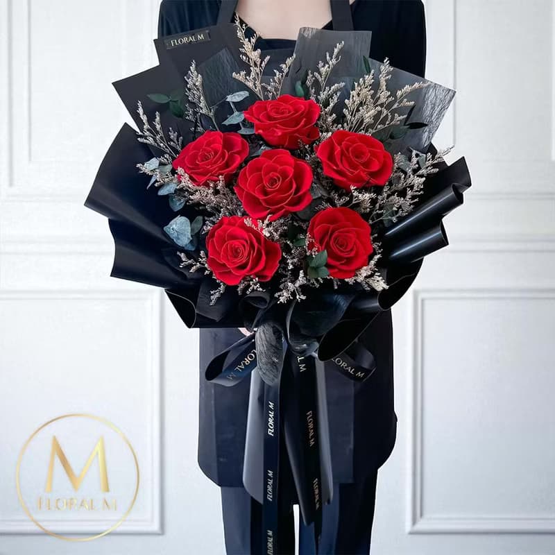 Coco Love經典永生玫瑰花束