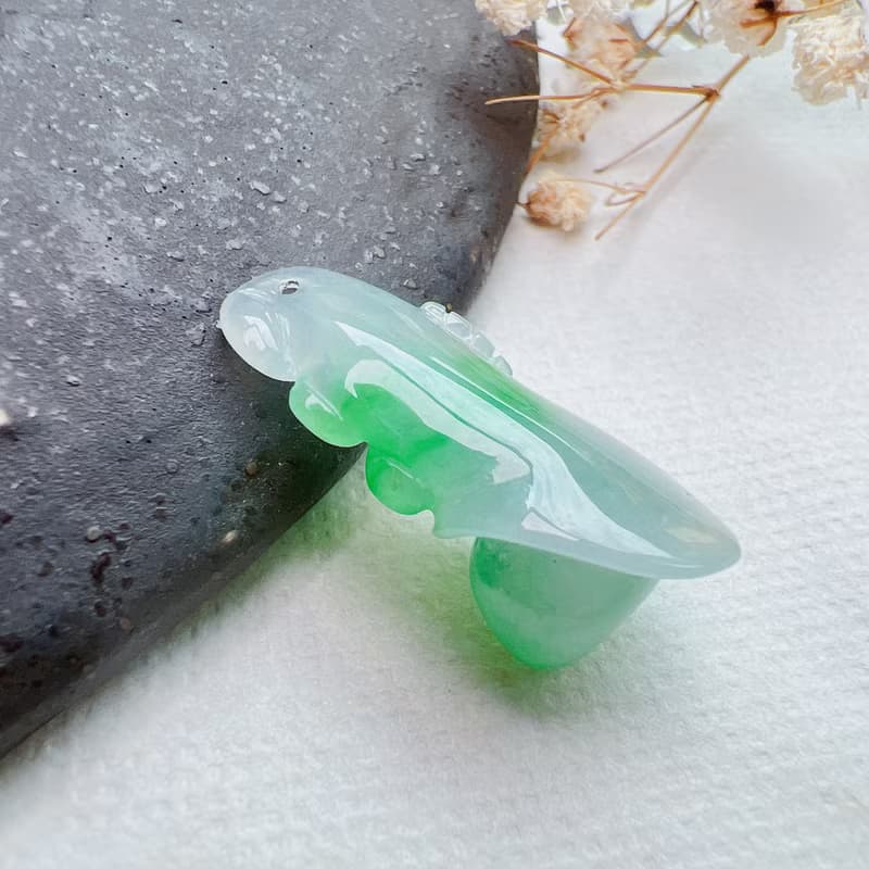 冰飄陽翡翠花苞 | 天然緬甸A貨翡翠 |  送禮
