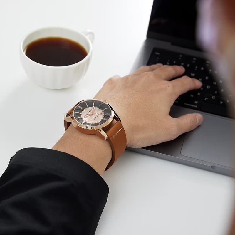 RELAX TIME 環保人動電能系列 腕錶 (RT-62k-9)