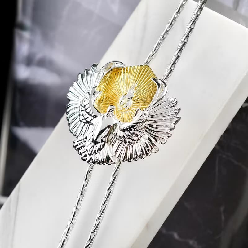 希望之鴿 保羅領帶 Bolo Tie 美式領帶 領繩項鍊│MF select