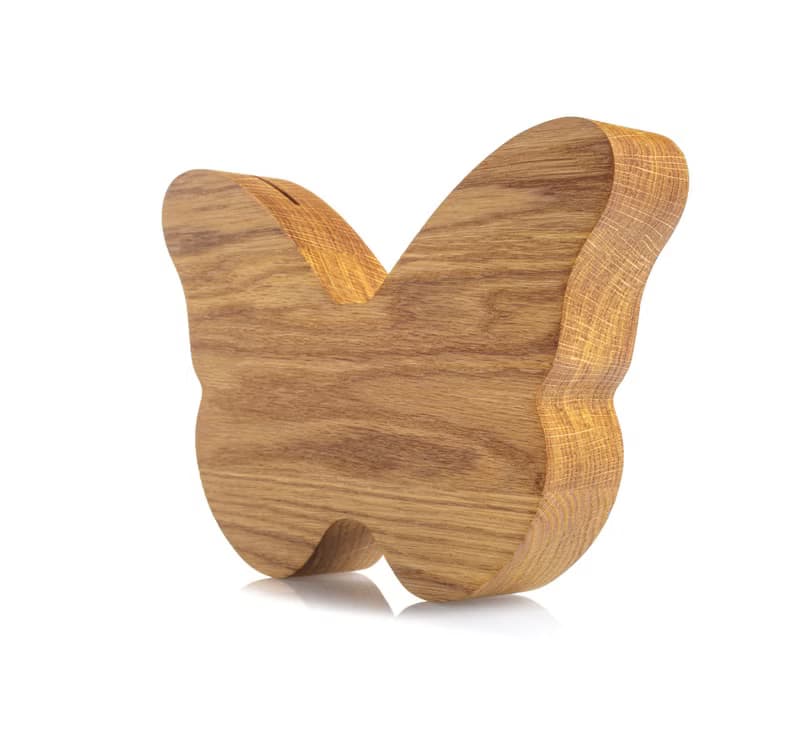 BUTTERFLY Personalized money box for kids Christmas gift for kids Nursery decor