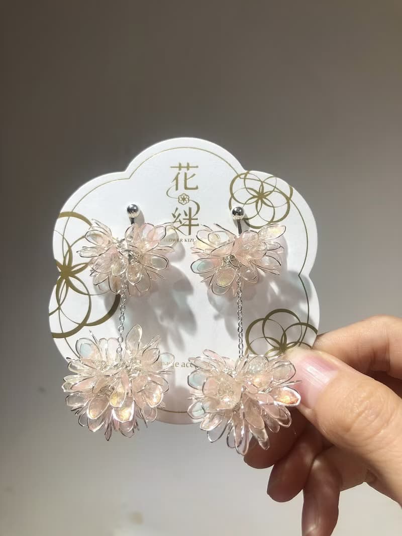 水精靈手工耳環耳針耳夾