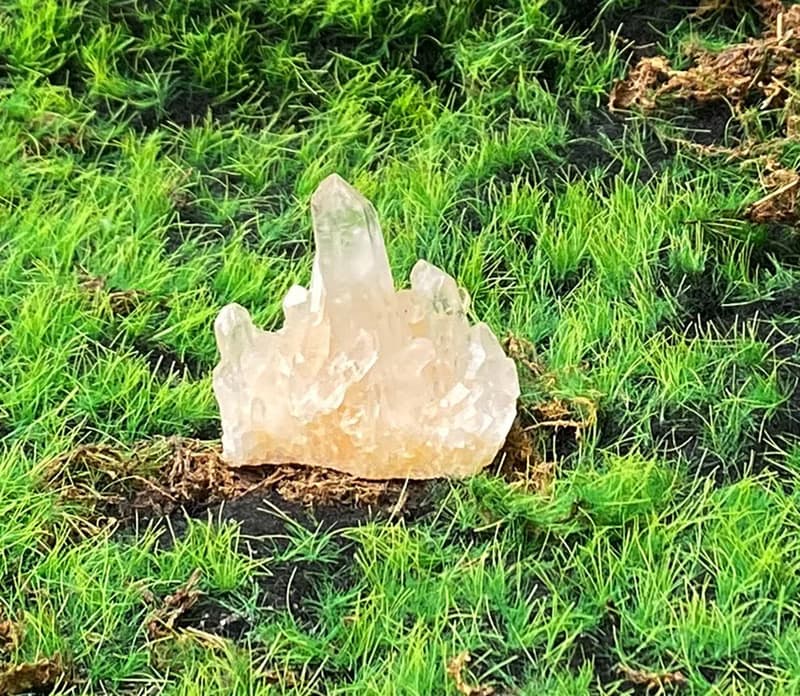 能量水晶擺件-天然原礦能量白水晶簇 消磁淨化 開運 入厝禮物
