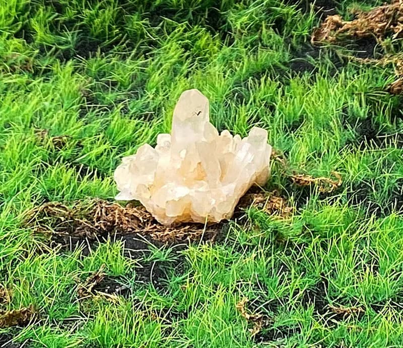 能量水晶擺件-天然原礦能量白水晶簇 消磁淨化 開運 入厝禮物