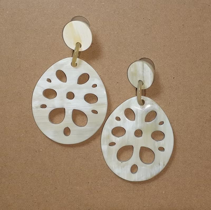 Handmade Earrings for Women Jewelry Gifts for Her from Buffalo White Horn