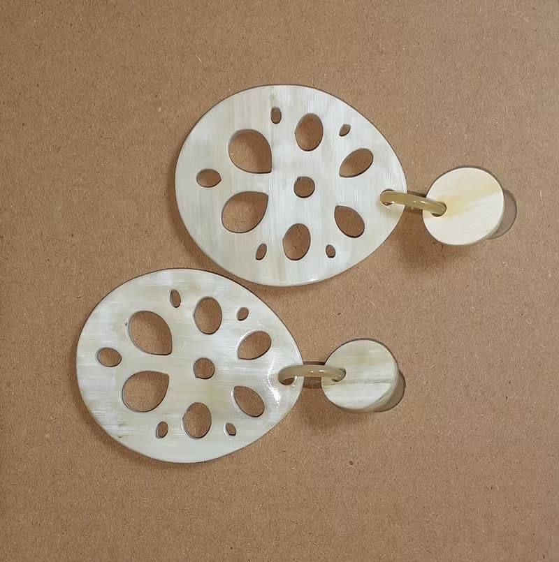 Handmade Earrings for Women Jewelry Gifts for Her from Buffalo White Horn