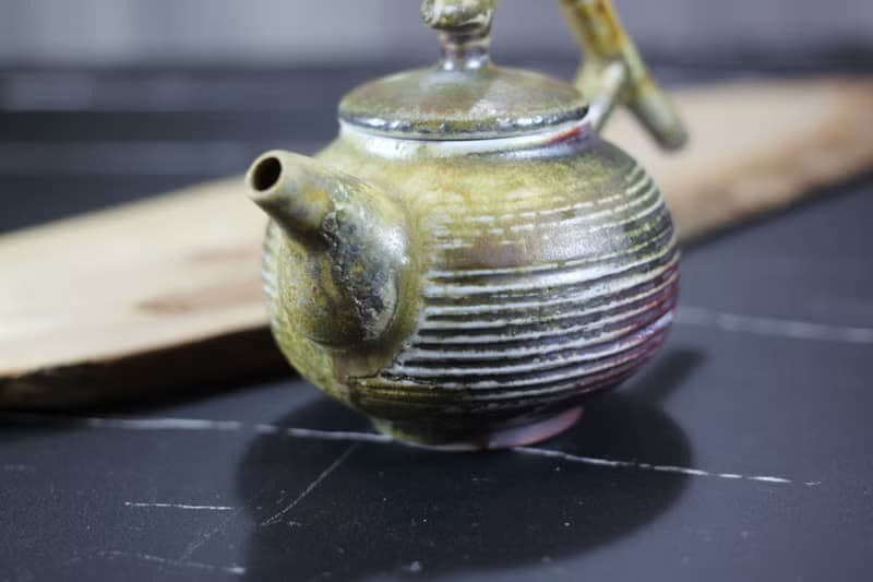 【送禮好物】柴燒茶壺 天然落灰 創作款 名家葉敏祥手工作品